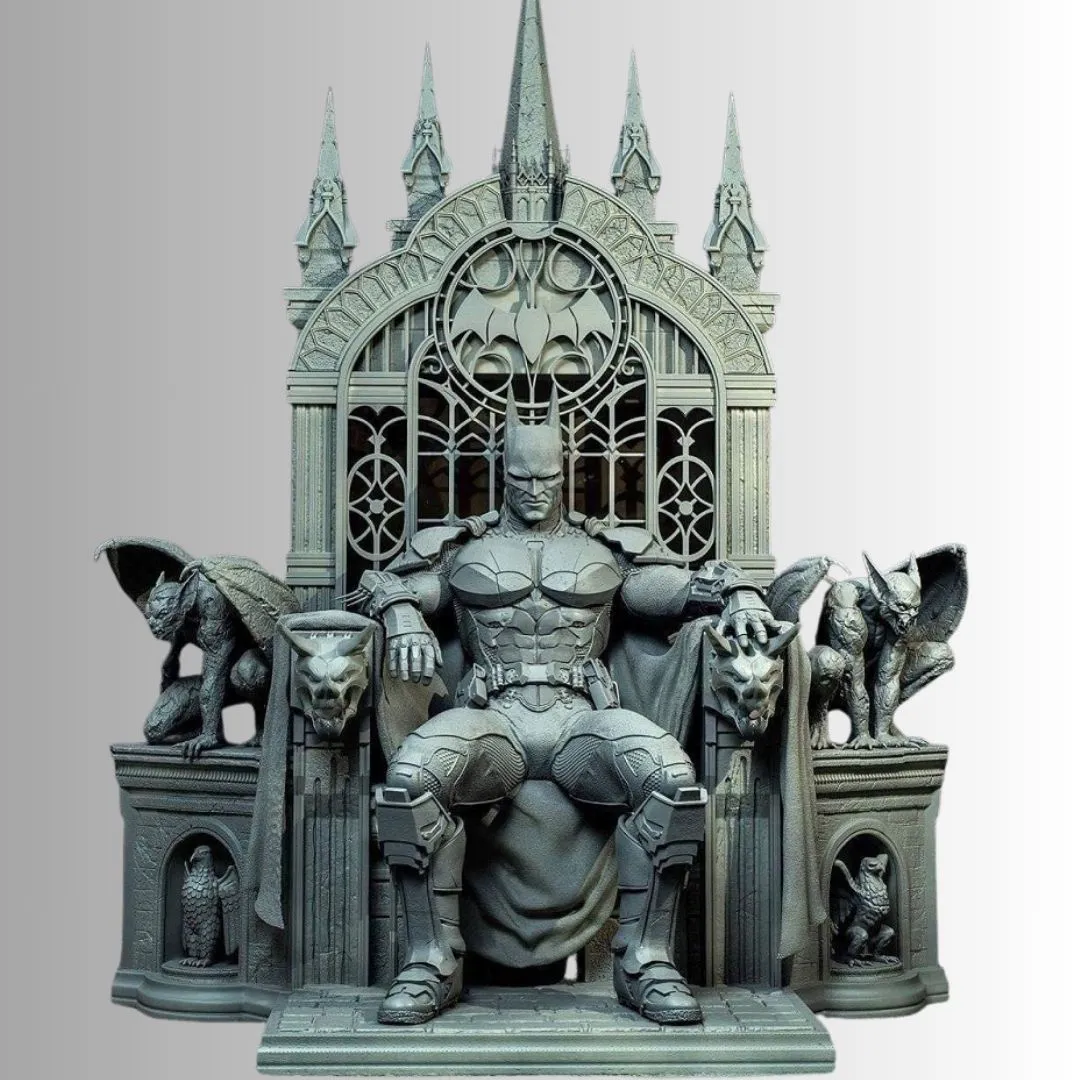 Batman on Throne