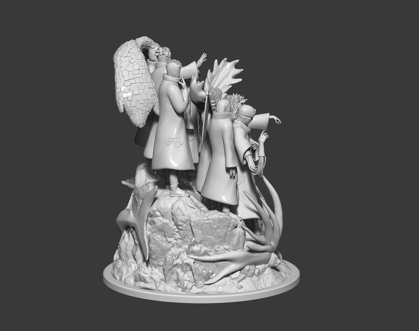 Akatsuki Diorama-Naruto - Image 4