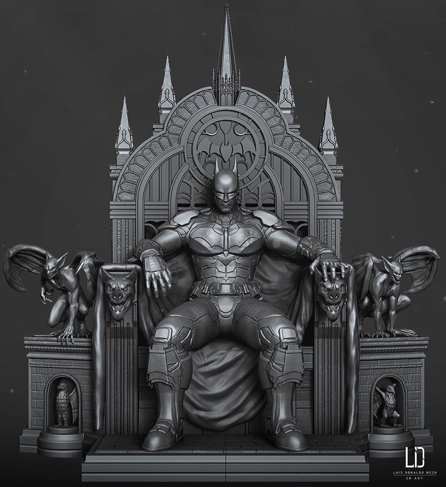 Batman on Throne - Image 2