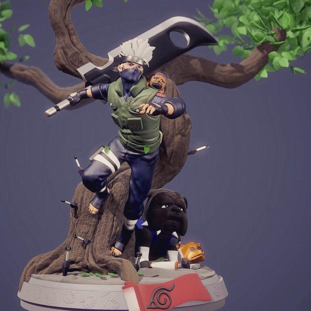 Kakashi Hatake Chunin Diorama – Naruto